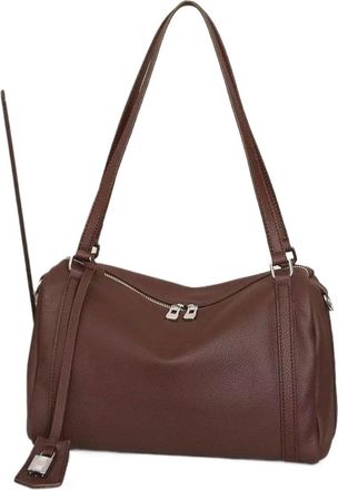 Generic Compatible For Simple Genuine Leather Soft Commuter Shoulder Bag niche design handbag armpit(Blown)