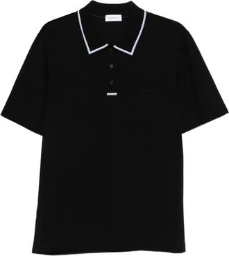 Ferragamo Polo Shirts, male, Black, S, Nebia Polo