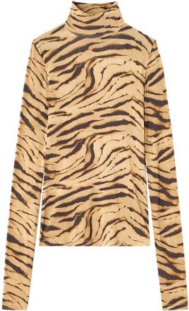 Ganni Zebra Print Top