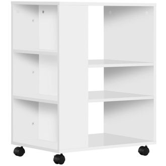 Vinsetto Armario para impresora 60x40x75.8 cm blanco