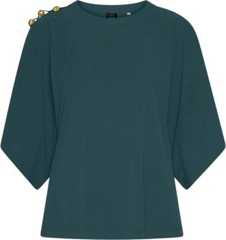 Marella Blusa de punto - Tops - Mujer - Verde - M
