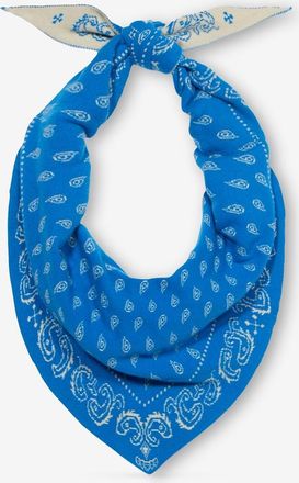 Guest In Residence Dreieckiges Stricktuch mit Bandana-Muster The Wild