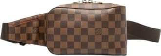 Louis Vuitton Pre-owned Belt Bags, female, Brown, Size: ONE SIZE Pre-owned Fabric Crossbody Belt Bag