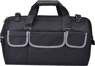 OEM Bolsa De Herramientas De 48 Cm, Estuche De Almacenamiento De Herramientas, Bolsa De Herramientas De Boca Ancha Para Electricistas, Bolsa De Herramient