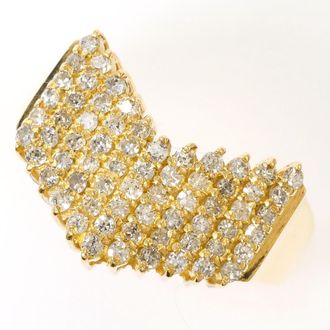 C&A Yellow Gold Yellow Gold (18K) Band Ring (Pre-Owned)