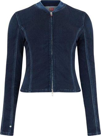 Diesel De-Gary-D Jogg Jas - Dames - Spijkerjassen - Blauw - M - Denim - Jassen