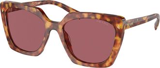 Prada PR 23ZS 4BW08S Womens Sunglasses Tortoiseshell Size 54