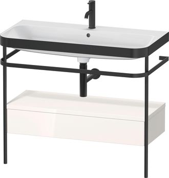 Duravit Set Duravit Happy D.2 Plus Con Consola Met&aacute;lica Y Caj&oacute;n