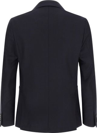 Pal Zileri Mens Blue Wool Blazer Clothing