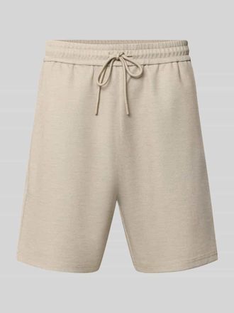 Review Straight Fit Shorts mit Viskose-Anteil in Taupe, Gr&ouml;&szlig;e XXL