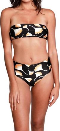 Sauipe Swimwear Bandeau Bikini Top With Removable Straps In Bianca