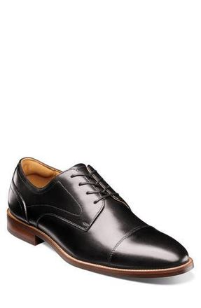 Florsheim Ruvo Cap Toe Derby in Black at Nordstrom Rack, Size 10.5