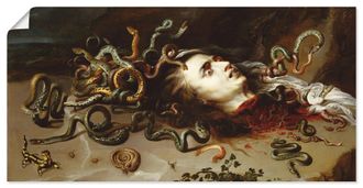 Artland Wandbild »Das Haupt der Medusa« klassische Fantasie 1 Stk. tlg. als Leinwandbild, Poster in verschied. Grössen