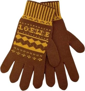 Loewe Pre-owned Accessories, female, Yellow, Size: ONE SIZE Pre-owned Nylon Gloves