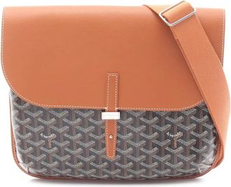 Goyard Borsa a spalla Coursier in tela Goyardine 2010-2025 - Nero