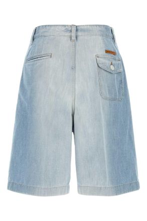 Marni Denim Bermuda Shorts - Blue