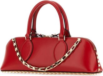 Valentino Garavani Rougepur Calf Leather - Bos Taurus Borse A Mano Bag