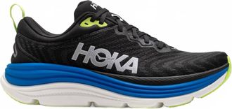 Hoka One One Mens Gaviota 5 Sneakers In Black Electric Cobalt