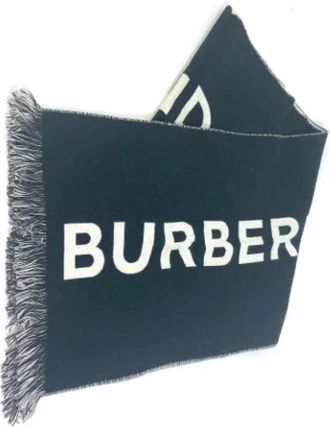 Burberry Pre-owned Wool scarves - Dames - Vintage Accessoires - Veelkleurig - ONE Size - Vintage