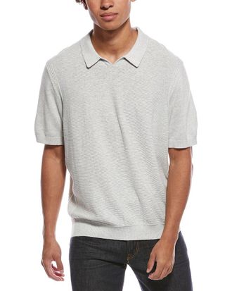 Tommy Bahama Capri Cove Linen-Blend Polo Sweater