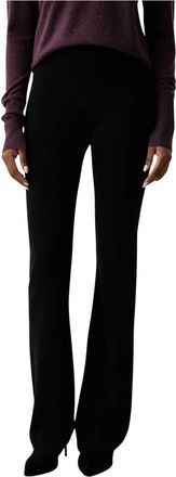 Pinko Pantalones anchos - Trousers - Mujer - Negro - M