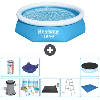 Bestway Piscina Bestway Fast Set Redonda - 244x61 Cm - 8-piezas S21402