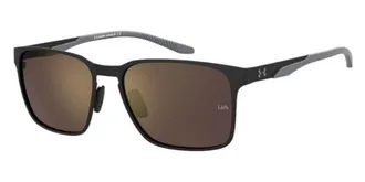 Under Armour UA ASSIST MTL/G Asian Fit O6W/JO Mens Sunglasses Black Size 57