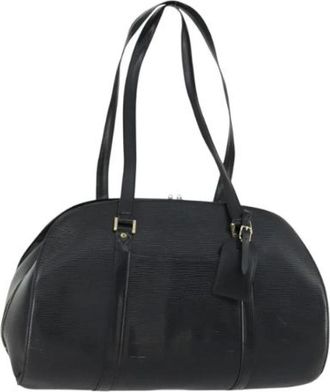 Louis Vuitton Pre-owned Shoulder Bags, female, Black, Size: ONE SIZE Pre-owned Leather Vintage Shoulder Bag