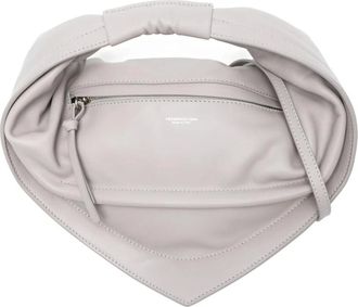 Federico Cina Tassen, Dames, Grijs, ONE Size, Midi Tortellino Tas