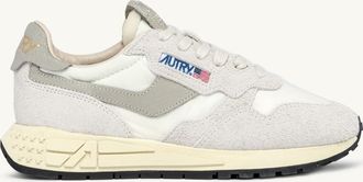 Autry SNEAKERS REELWIND LOW IN NYLON E SUEDE BEIGE