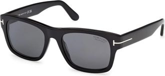 Tom Ford Ft 1303 01D Zonnebrillen - Heren - Zonnebrillen - Zwart - 55 MM - Accessoires