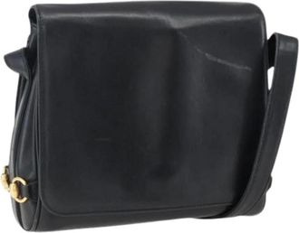 Gucci Pre-owned Cross Body Bags, female, Black, Size: ONE SIZE Pre-owned Vintage Shoulder Bag