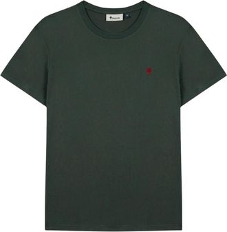 Faguo Faguo - Arcy T-Shirt - Heren - Tops - Groen - Maat: L Katoen