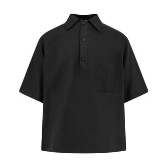 Hev&ograve; Polo Shirts, male, Black, Size: 2XL Polo Shirts