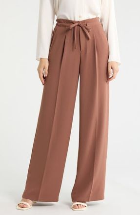 Paige Shiraz Drawstring Pants in Truffle at Nordstrom, Size 12