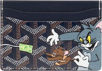 Goyard pre-owned Tom and Jerry-print Saint Sulpice card holder - unisex - Leather - One Size - Multicolour