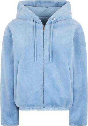 Moose Knuckles blue Nylon Jackets & Womens Coat