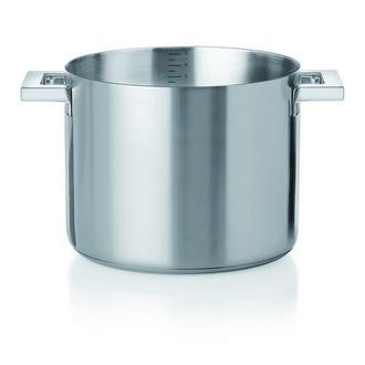 Mepra Stile By Pininfarina Deep Pot in Silver at Nordstrom, Size Small