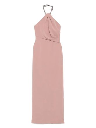 Solace London Riva maxi-jurk - Bruin
