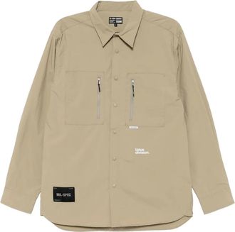 Izzue Camicia con stampa - Toni neutri