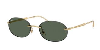 Ray-Ban RB3767 001/71 Mens Sunglasses Gold Size 54