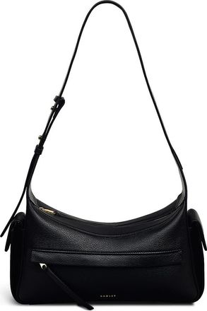 Radley London The Fitzrovia Small Zip Top Leather Shoulder Bag in Black at Nordstrom Rack