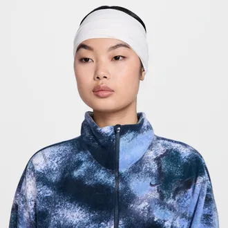 Nike Unisex Fury Elevate Dri-FIT Extra-Wide Headband in White | N1011712-174