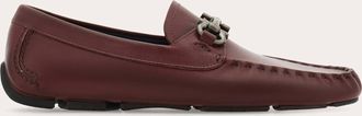 Ferragamo Men Gancini ornament driver Red Size 11.5