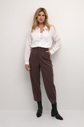 Kaffe Pants Suiting Regular fit Java brown