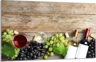 OEM Placa De Protecci&oacute;n De Estufa De Vidrio 80x52 Le&ntilde;a