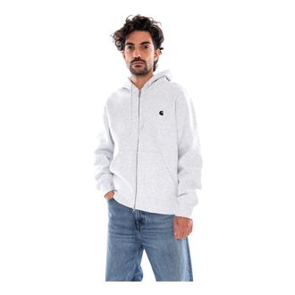 Carhartt Work in Progress Chaqueta Mack con Capucha - Sweatshirts & Hoodies - Hombre - Gris - XL