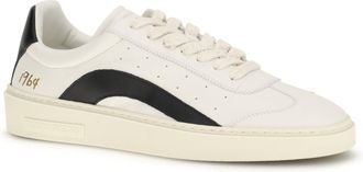 Dsquared2 Mens Rider Sneakers Bianco-Nero Bianco/nero