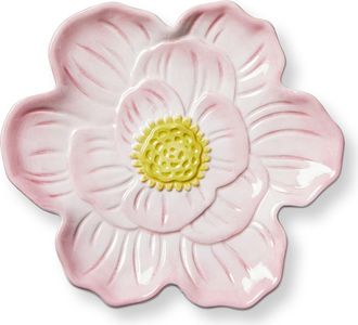 Tag Bloom Appetizer Plate Pink Earthenware Spring at Nordstrom
