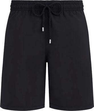 Vilebrequin Costume da bagno con applicazione logo - Nero